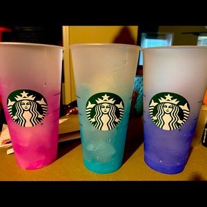 Starbucks Mystery Color Changing Cups